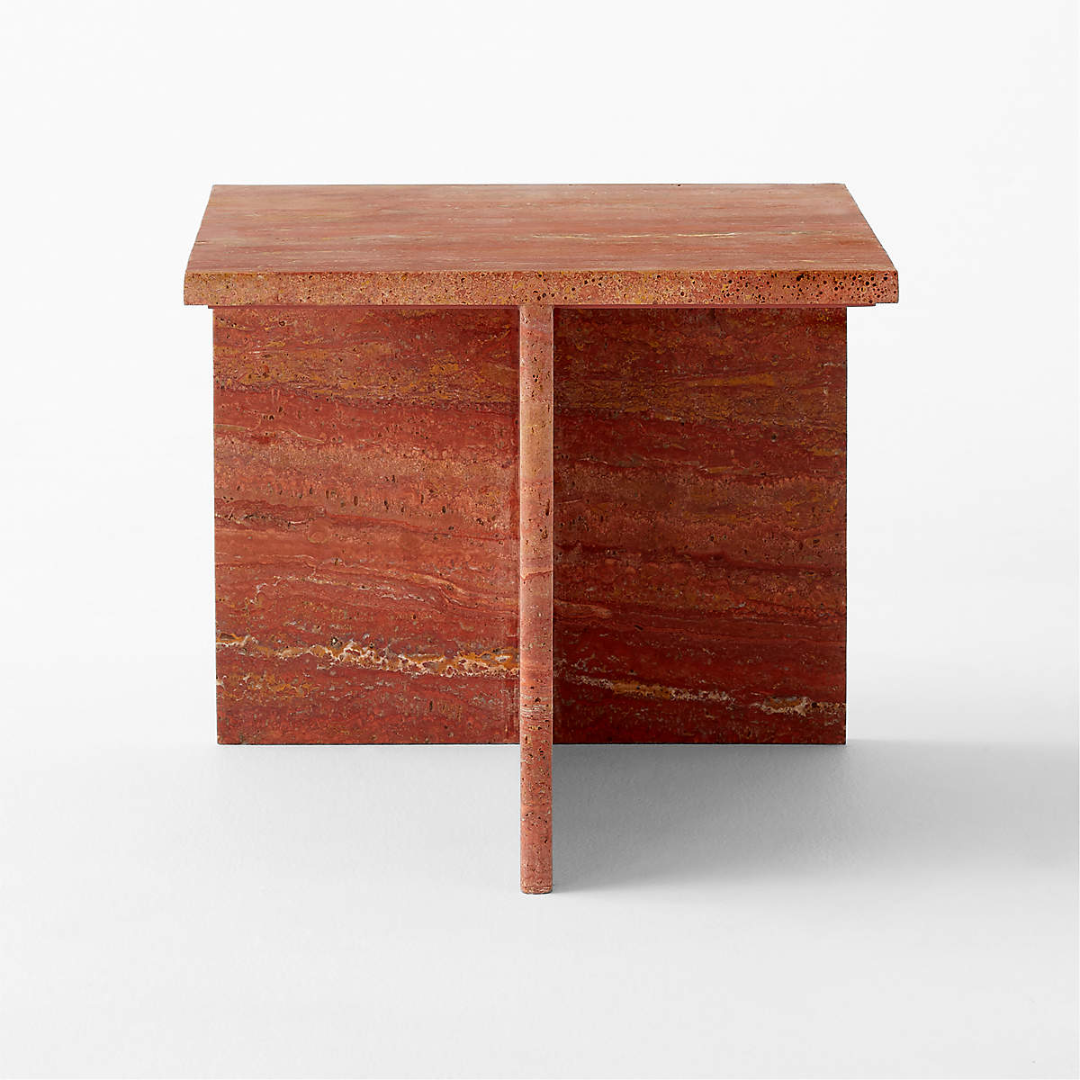 Verona Duo Tables - Red Bamboo